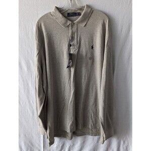 Polo Ralph Lauren Long Sleeve Collared Polo Men's Shirt Size 2XL/XXL
